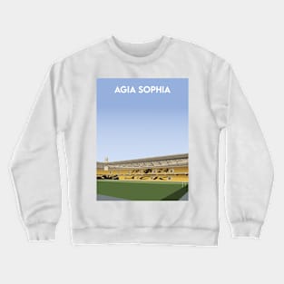 AEK Athens Stadium Illustration Crewneck Sweatshirt